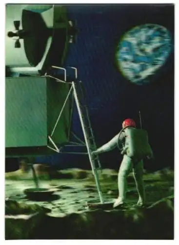 3D-AK Landung auf dem Mond