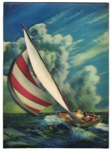 3D-AK Schnellboot auf hoher See