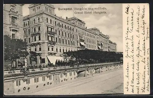 AK Budapest, Am Grand Hotel Hungaria