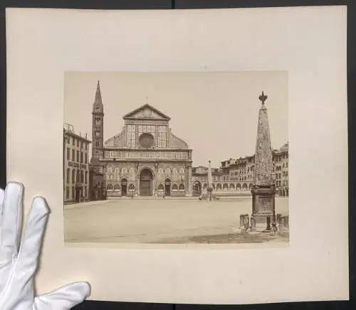 Fotografie unbekannter Fotograf, Ansicht Firenze / Florenz, S. Maria Novella, Gran Lovanda Minerva