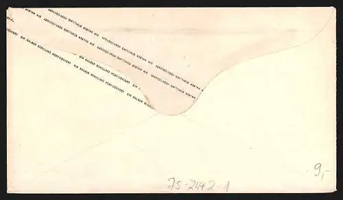 Dekorativer Brief Hamburg, 31. Deutscher Philatelistentag 1925