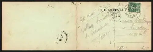 Klapp-AK Gerardmer, Panorama de la Ville et du Lac