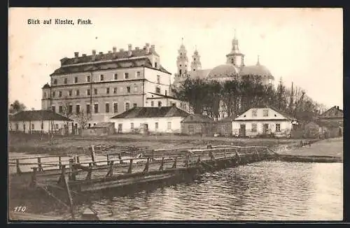 AK Pinsk, Blick auf das Kloster