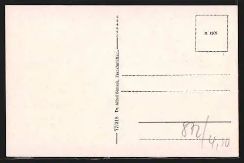 AK Schweinfurt am Main, Mainpartie, Strasse, Rathaus