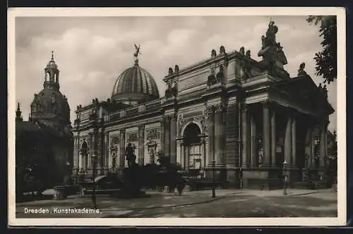 AK Dresden, Blick auf die Kunstakademie