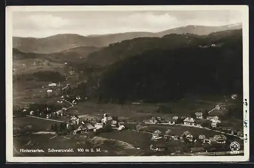 AK Hinterzarten /Schwarzwald, Ortsansicht aus der Vogelschau