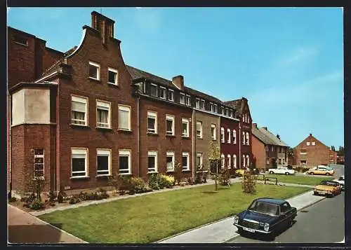 AK Issum, Strassenpartie am Klausenhof