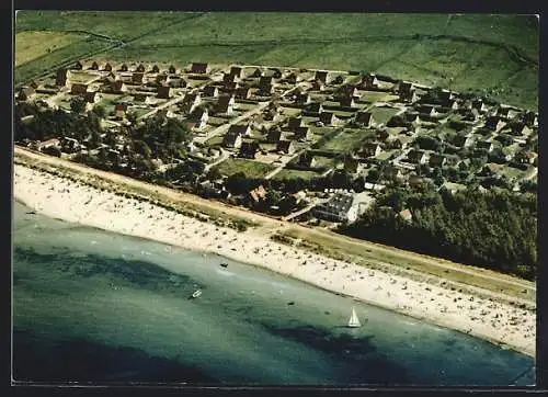 AK Schönberg /Holstein, Kalifornien vom Flugzeug aus