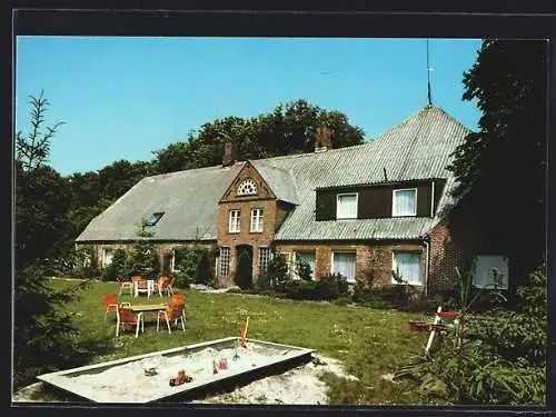 AK St. Peter-Ording, Pension Sattlerhof, Urlaub auf dem Bauernhof, Ruth Peters