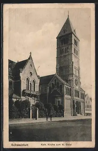 AK Schweinfurt, Kath. Kirche zum hl. Geist