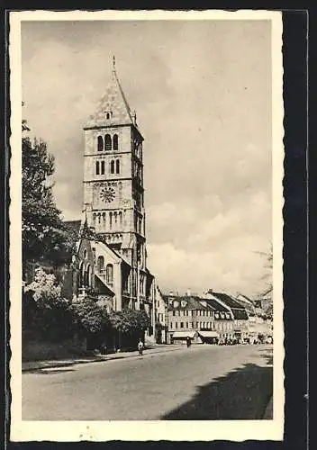 AK Schweinfurt a. Main, An der Heilig-Geist-Kirche