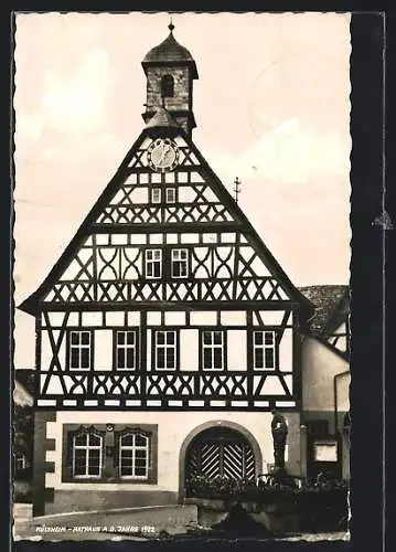 AK Külsheim / Baden, Rathaus a. d. Jahre 1522