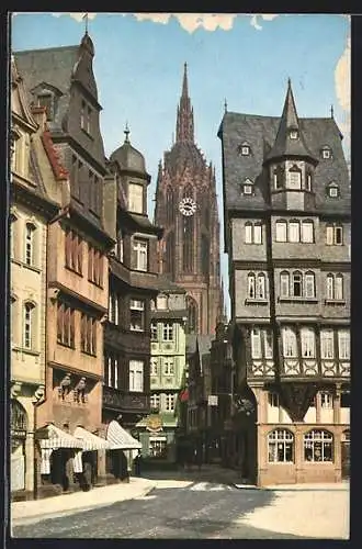 AK Alt-Frankfurt, Domblick am alten Markt