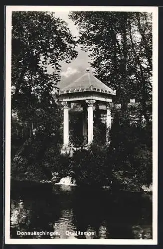 AK Donaueschingen, Am Quelltempel