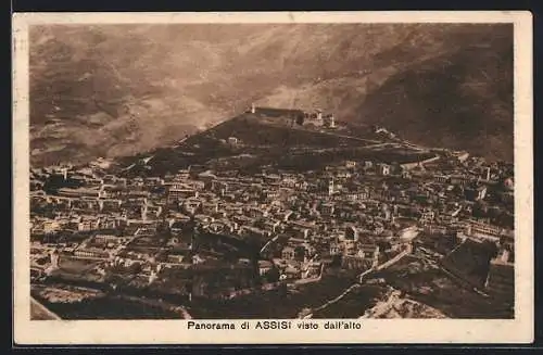 AK Assisi, Panorama visto dall`alto
