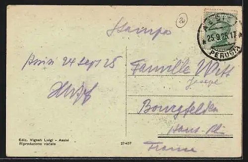 AK Assisi, Panorama visto dall`alto