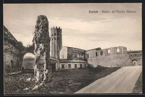 AK Orvieto, Ruderi dell`Antica Abbazia