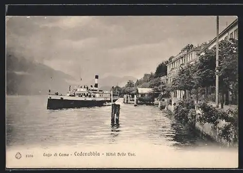 AK Cadenabbia /Lago di Como, Hôtel Belle Vue