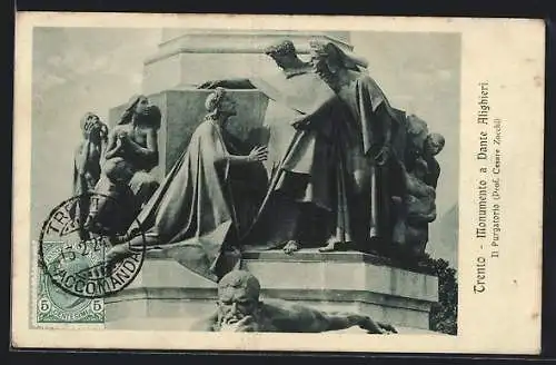 AK Trento, Monumento a Dante Alighieri, Il Purgatorio