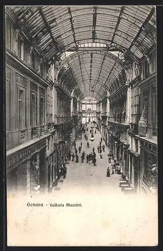 AK Genova, Galleria Mazzini