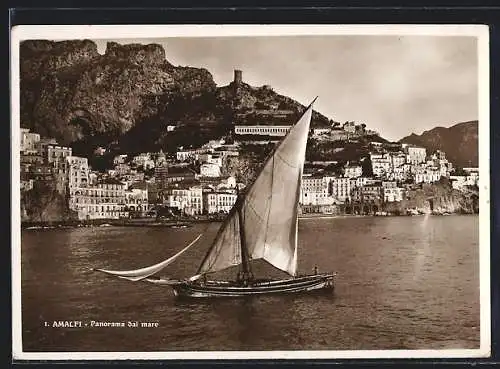 AK Amalfi, Panorama dal mare