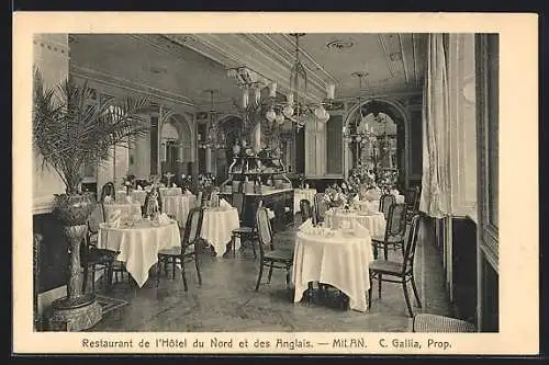 AK Milan, Restaurant de l`Hotel du Nord et des Anglais