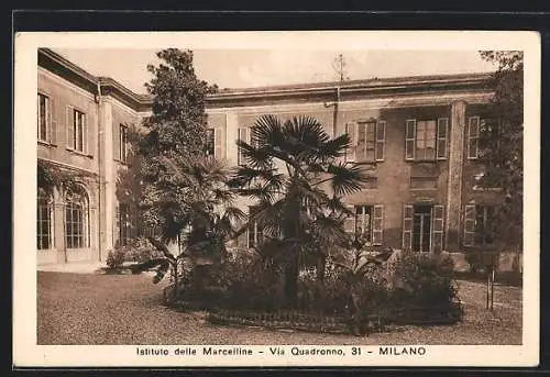 AK Milano, Istituto delle Marcelline, Via Quadronno 31