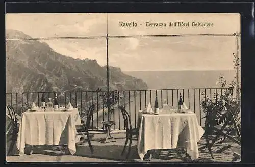 AK Ravello, Terrazza dell`Hotel Belvedere