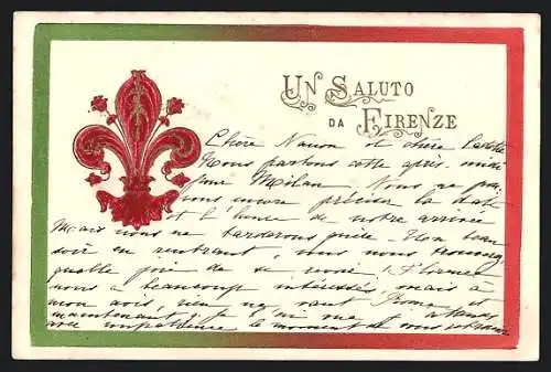 Präge-Lithographie Firenze, Emblem