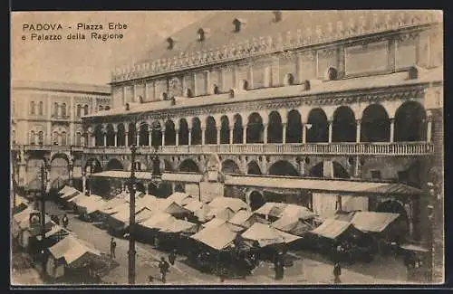 AK Padova, Piazza Erbe e Palazzo della Ragione