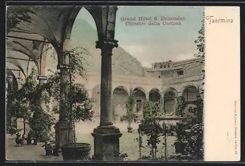 AK Taormina, Grand Hôtel S. Domenico, Chiostro della Certosa