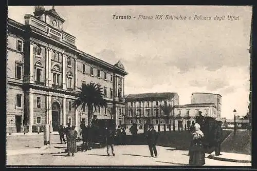 AK Taranto, Piazza XX Settembre e Palazzo degli Uffici