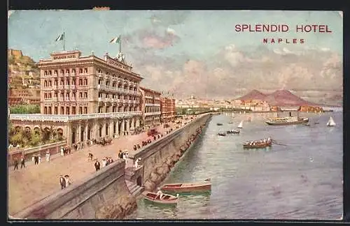 AK Naples, Splndid Hotel