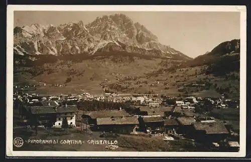 AK Cortina, Panorama e Monte Cristallo