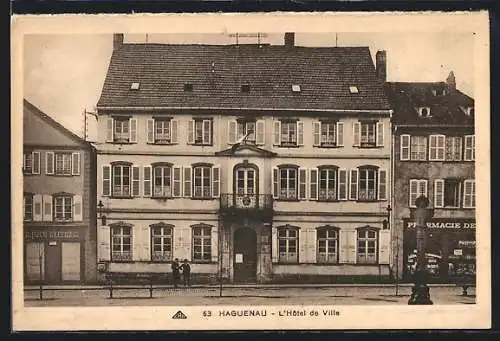 AK Haguenau, L`Hotel de Ville