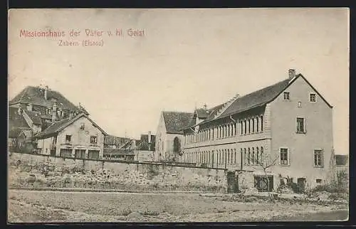 AK Zabern, Missionshaus der Väter v. hl. Geist