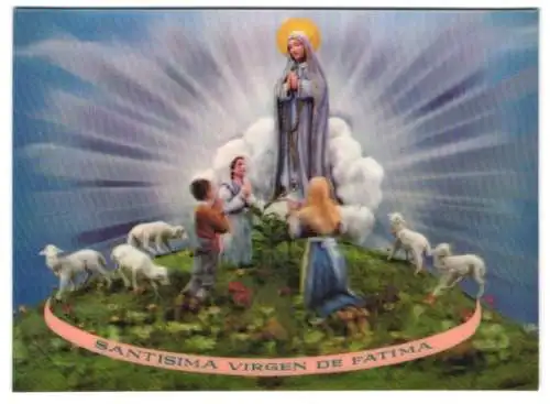 3D-AK Santisima Virgen de Fatima