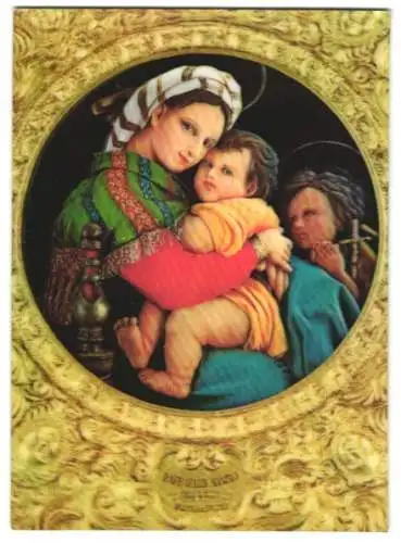 3D-AK Madonna of the Chair