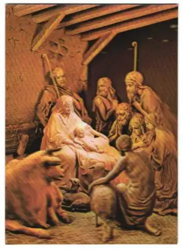 3D-AK Bethlehem Nativity Scene