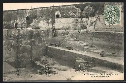 AK Hardivillers, Le Gisement de Phophates, Salzbergwerk
