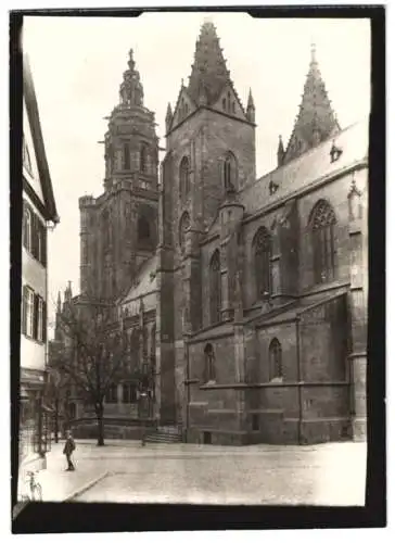 Fotografie W. Apel, Berlin, Ansicht Heilbronn, Kilianskirche