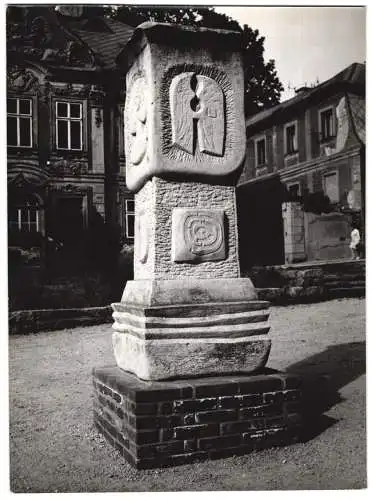 41 Fotografien Vit Jon, Ansicht Liberec / Reichenberg, Ausstellung: Socha a mesto Liberec 1969, Statuen in der Stadt