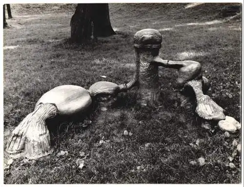 41 Fotografien Vit Jon, Ansicht Liberec / Reichenberg, Ausstellung: Socha a mesto Liberec 1969, Statuen in der Stadt