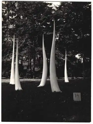 41 Fotografien Vit Jon, Ansicht Liberec / Reichenberg, Ausstellung: Socha a mesto Liberec 1969, Statuen in der Stadt