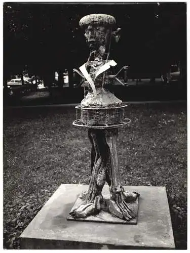 41 Fotografien Vit Jon, Ansicht Liberec / Reichenberg, Ausstellung: Socha a mesto Liberec 1969, Statuen in der Stadt