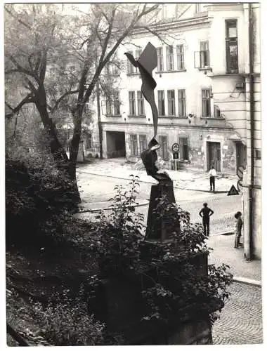 41 Fotografien Vit Jon, Ansicht Liberec / Reichenberg, Ausstellung: Socha a mesto Liberec 1969, Statuen in der Stadt