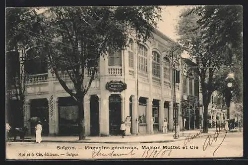 AK Saigon, Magasins generaux, Maison Mottet et Cie