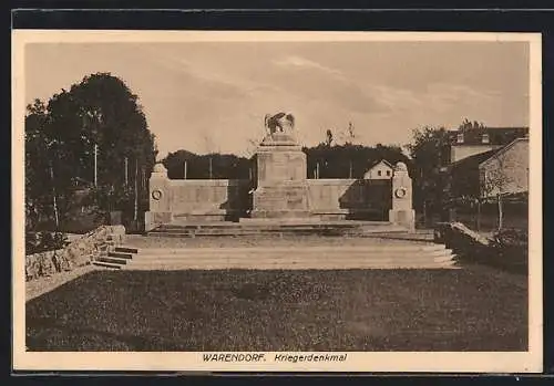 AK Warendorf, Kriegerdenkmal