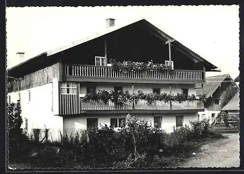 Foto-AK Lam, Bauernhaus 1966
