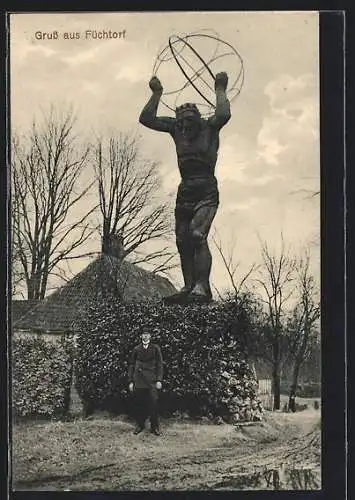 AK Füchtorf, Herkules im Schlosspark